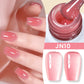 BORN PRETTY Jelly Nude Gel Nail Polish 10ml Light Pink Peach Translucent Color UV Light Cure Gel Varnish Nail Art DIY at Home
