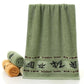 Set of 1/4/6 Bamboo Fiber Towels Sets Home Bath Towels Adults Face Towel Thick Absorbent Luxury Bathroom Towels Toalha De Praia