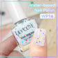 LILYCUTE 7ml Water-Based Nail Polish 40 Colors Long Lasting Quick Drying No Need of Lamp to Cure Nail Supplies For Nail Manicure