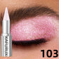 12 Colors Metallic White Black Purple Eyeshadow Pencil Glitter 1pc  Liner Pen Highligter Long Lasting Blue Cream Eye Shadow