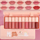 10-Piece Set with Fine Glitter Lip Gloss, Easy-To-Color Lip Glaze, Lipstick, Non-Stick Cup, Non-Fading Lip Gloss, Moisturizing Glitter Lip Gloss, Glass Lip Glitter, Pearlescent Glitter Lip Gloss, Lip Glaze Set