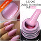 LILYCUTE Thermal Nail Gel Polish 3 Layers Temperature Shiny Color Changing Series Semi Permanent  Soak Off UV Nail Gels Polish