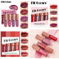 Fit Colors Velvet Lip Gloss Set — 4-Piece Non-Transfer, Diamond Finish, Long-Lasting Lip Gloss Collection