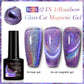 LILYCUTE Thermal Nail Gel Polish 3 Layers Temperature Shiny Color Changing Series Semi Permanent  Soak Off UV Nail Gels Polish