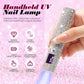 DianaBeauty Handheld Nail Dryer Lamp UV/LED Nail Curing All Gel Polish Nail Art Tool USB Rechargeabl Quick Dry Nail Lamp
