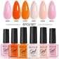 LILYCUTE 6PCs/Set Gel Nail Polish Set Kit Glitter Nail Gel Sequin Vernis Semi Permanent For Manicure Varnish UV LED Nail Art Gel