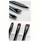 3-Piece Eyeliner & Eyebrow Brushes Set - Ultra-Fine & Flat Tips for Precise Control, High-Quality Precision Makeup Application