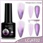 LILYCUTE Thermal Nail Gel Polish 3 Layers Temperature Shiny Color Changing Series Semi Permanent  Soak Off UV Nail Gels Polish