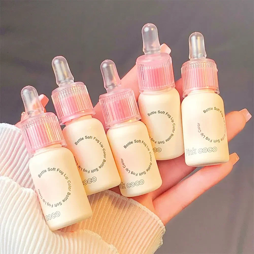 Small Bottle Mirror Lip Glaze Water Light Glass DuDu Lip Gloss Parity Show Ginkgo Frozen Lip Lipstick Lip Makeup Korean Cosmetic
