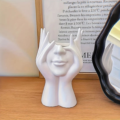 1PCS Creative Human Body Art Styling Organizer Multifunctional Makeup Brush Pen Holder Vinyl Figure Storage Desktop Office Decor