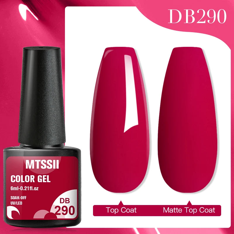 7ML Jelly Gel Nail Polish Black Crystal Translucent Dull Color Nail Art Gel Semi Permanent Varnish Soak Off UV LED Gel Polish