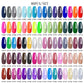 140/160pcs Colorful Gel Nail Polish Set Nail  Art Semi-permanent Varnish Soak Off Uv LED Gel Professional Manicure Set Nails Kit