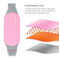 Eelctric Period Cramp Massager Vibrator Heating Pad For Menstrual Warm Uterus Belt Waist Back Massager Women Gift