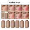 3-in-1Blush Stick Lasting Brightens Facial Cheek Stick Moisturizing Flash Lip Gloss Makeup Lip Gloss Face Rouge
