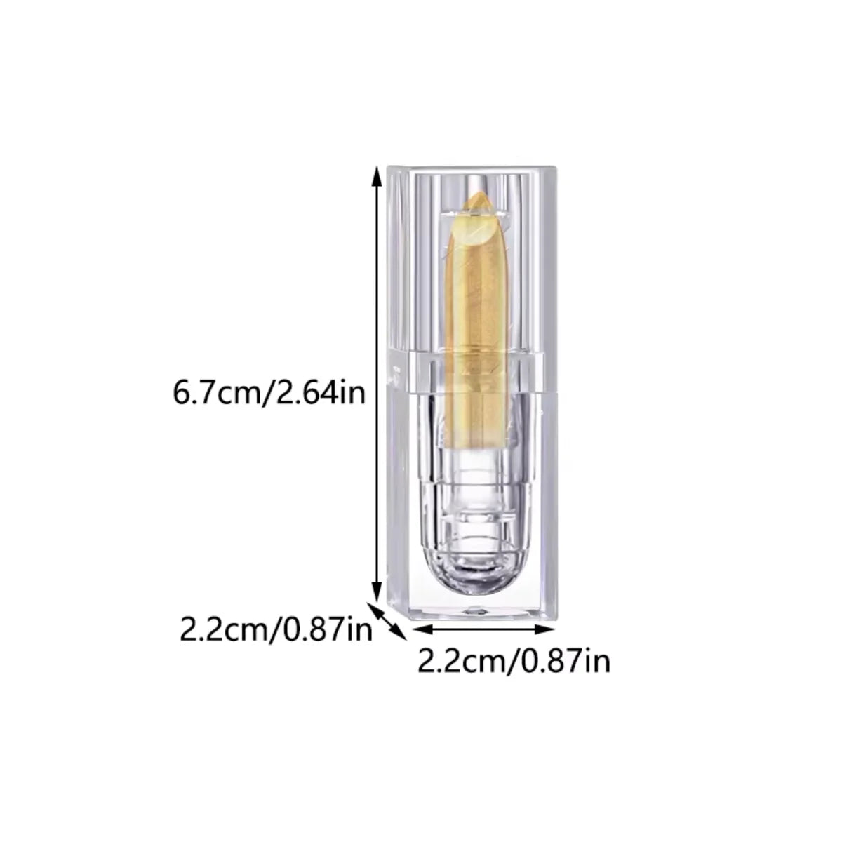 High-pigmented Gold Lipstick Shiny Metallic Matte Velvet Waterproof Long Lasting Sexy Gold Lip Gloss Women Lip Makeup Halloween