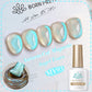 BORN PRETTY 10ml Black Glass Cat Magnetic Gel Nail Polish Punk Style Nail Art Manicure Varnis Semi Permanent Gel for Winter Nail