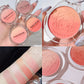 Kakashow Youthful Gradient Blush - Natural Nude Shade,  Easy-to-Blend Formula with Long-lasting Matte Finish,
