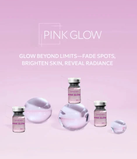 Korean Skin  Anti-Wrinkle 5ml Whitening Cocktail Skin Booster Mesoheal Pink Glow Ampoule Liquid Face Cosmetology Collagen