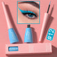 Liquid Blue Eyeliner Pencil Ultra-thin Long Lasting Quick Dry Smooth Rainbow Colorful Eye Liner Waterproof No Blooming Cosmetics