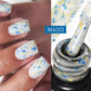 MEET ACROSS 7ml Rubber Base Gel Glitter Nude Pink White 2 In 1 Gel Nail Polish Nail Art Varnish For Nails Winter Autumn Manicure