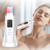 Ultrasonic Skin Scrubber Facial Lifting Massager Spatula Facial Exfoliator Scraper and Blackhead Remover Facial Deep Cleansing