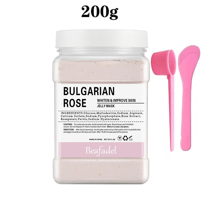 650g Jelly Mask Powder Rose Masks Peel Off Hydroplastic Crystal Collagen Facial Jelly Mask for Face