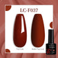 LILYCUTE 7ML Eggshell Gel Nail Polish White Black Material Semi Permanent Autumn Varnish With Any Color Gel Soak Off UV Manicure
