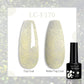 LILYCUTE 7ML Eggshell Gel Nail Polish White Black Material Semi Permanent Autumn Varnish With Any Color Gel Soak Off UV Manicure