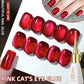 10ml/Bottle Ruby Red Cat Eye Gel Nail Polish Wine red Cherry Dopamine Glitter Nail Gel Soak Off LED/UV Semi-Permanent Manicure