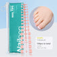 Nailpop 150Pcs Toe Nail Tips Short French Tip Press On Toenails Pink Soft Gel Toe Nail Tips Soak Off Fake Toe Nail Extensions