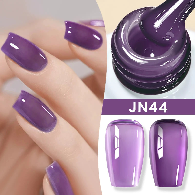 BORN PRETTY 6 in 1 Nail Glue Gel Extra Strong Adhesive for Press on Nails Clear Acrylic Tips Extension Gel Strengthener Gel