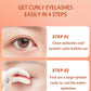 CALIYI Large Small Eyelash Curlers with Silicone Strips To Extend Curling Eyelashes and Make-up Tools For Big Eyes For Makeup