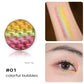 CHARMACY Rainbow Duochrome Eyeshadow New 5 Colors Shimmer Multichrome Long-lasting Eye Shadow Cosmetic Makeup for Women