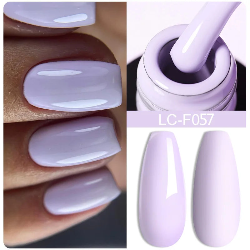 LILYCUTE Fluorescent Nail Gel Polish Orange Red Neon Bright Color Summer Series Soak Off For Manicure Nail Art UV Gel Varnish