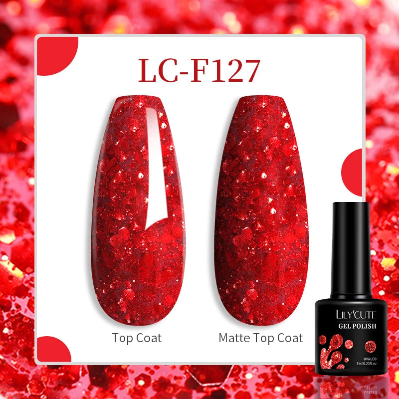 LILYCUTE 7ML Eggshell Gel Nail Polish White Black Material Semi Permanent Autumn Varnish With Any Color Gel Soak Off UV Manicure