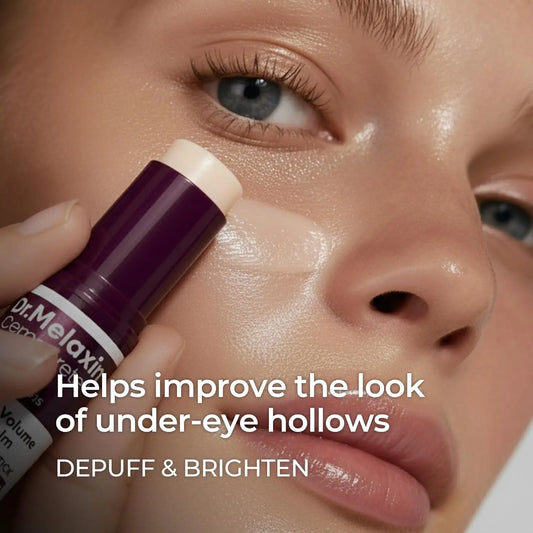 Calcium Multi Balm Stick, Collagen & Elastin Wrinkle Stick, All-in-One Hydrating Lip Balm, Eye Cream, Neck Cream, Makeup Base
