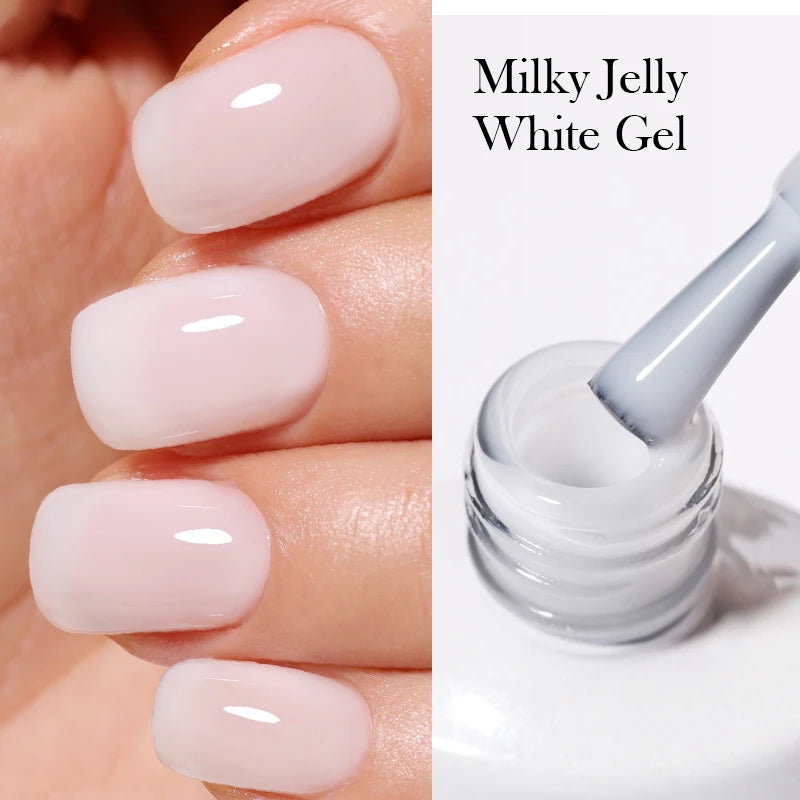 BORN PRETTY Black White Colors Gel Nail Polish 10ml Soak Off UV LED Gel Nail Art DIY Design Semi Permanent Varnishes Manciure