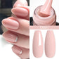 Mtssii 6PCS/Set Sparkly Nude Pink Gel Nail Polish Glitter Semi Permanent Nail Art LED UV Soak Off Gel Varnish Nail Supplies
