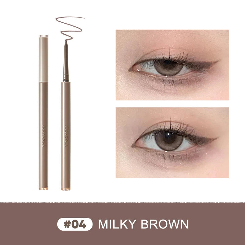 Judydoll Knife-Cut Gel Eyeliner Pencil – Precise Triangle Detailing, Smooth & Beginner-Friendly