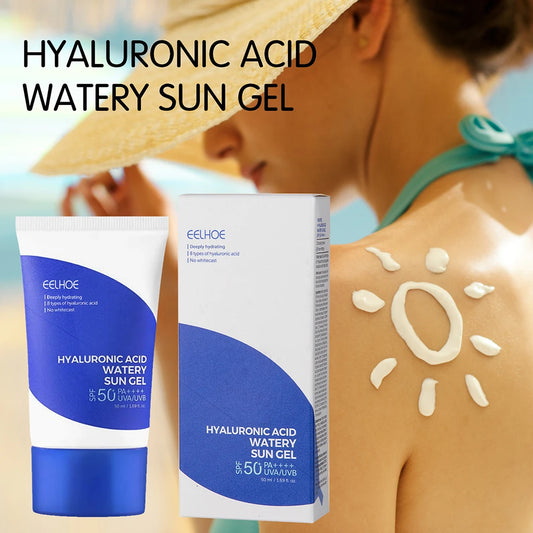 Ultra Lightweight 50ml Face Sunscreen SPF50+ – Invisible, Anti-Shine, Anti-Imperfection Facial Protection