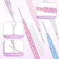 MAYOOC Mini Eyebrow Brush Brow Perm Brush Disposable Brow Lifting Brushes Bendable Micro Eyelash Brush Applicators Tools