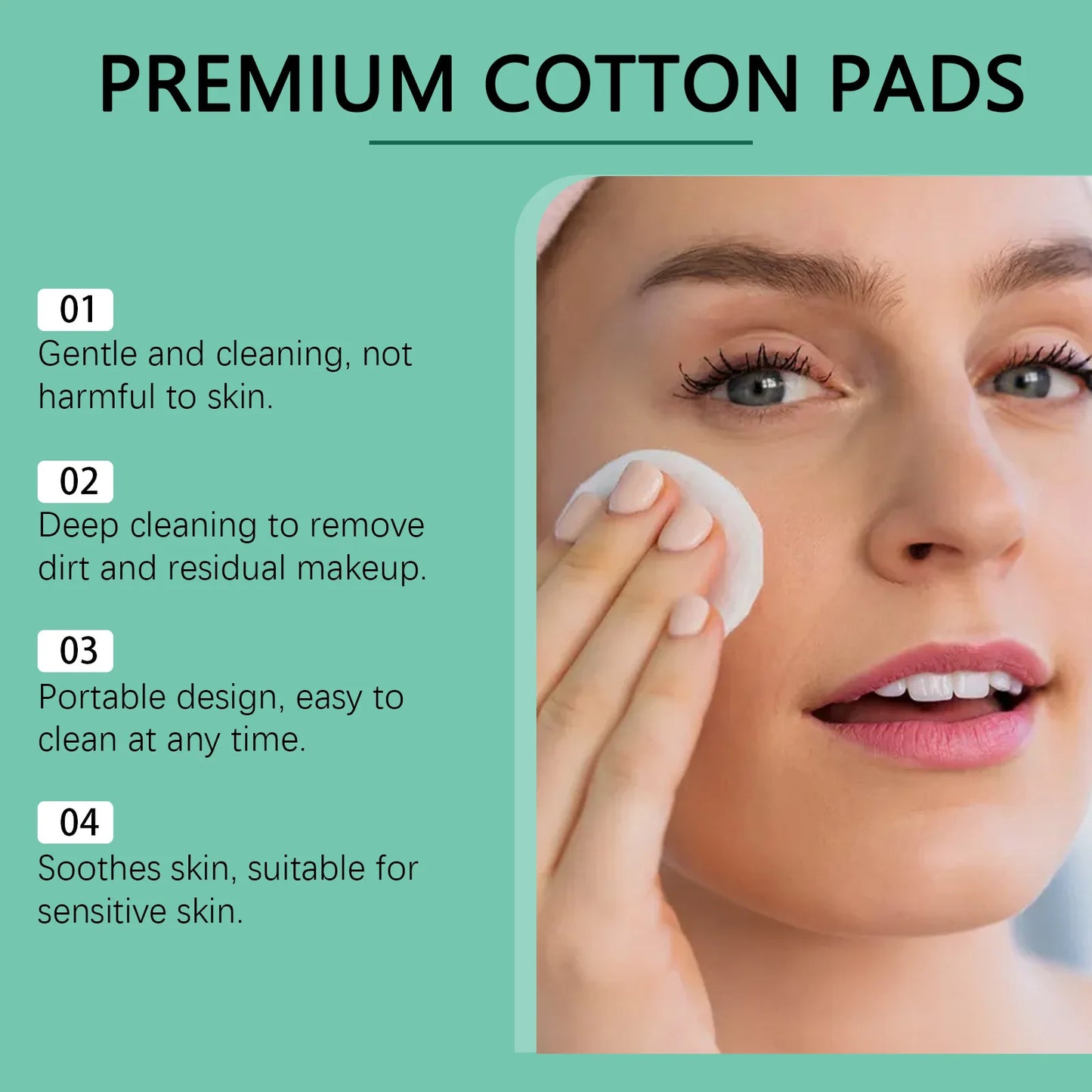 Moisturizing Facial Cleansing Oil Centella Skin Care Fresh Smooth Pore Cleaning Makeup Remover Pads Makeup Tools and Accessories