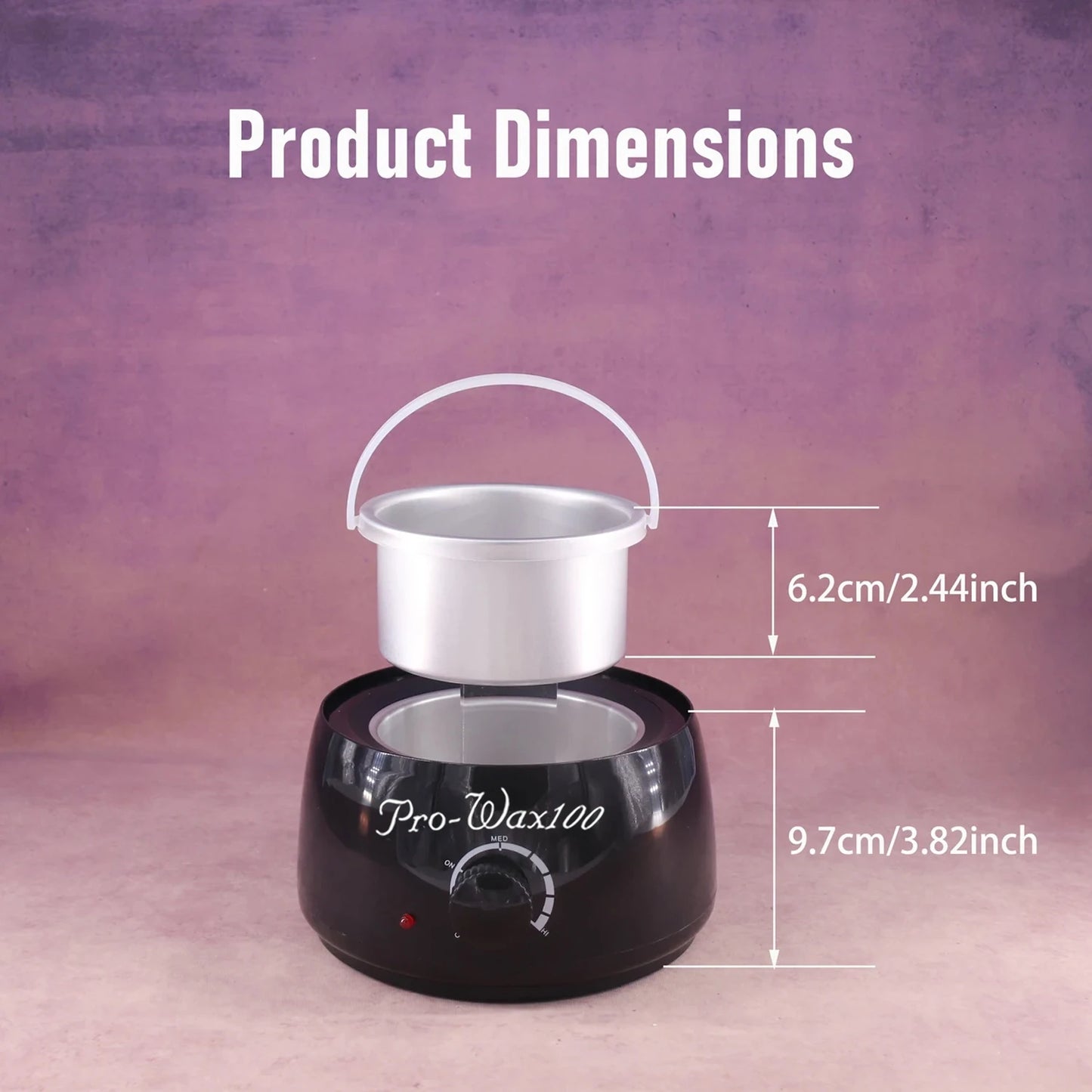 Professional Wax Warmer Heater for Depilatory Epilator Paraffin Wax Bean Bead Heating Machine Hair Removal Tool