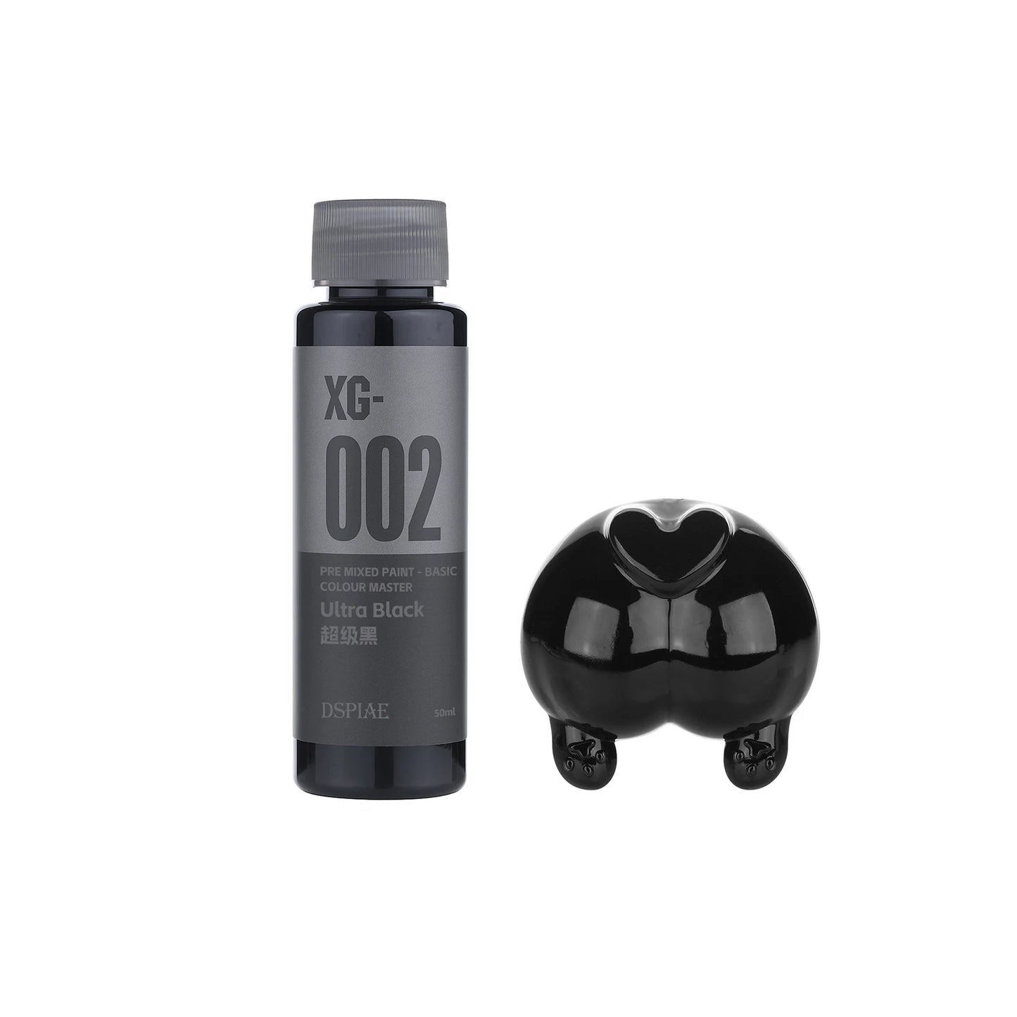 DSPIAE XG Series 50ML Pre Mixed Water Based Paint Basic Color Master Spray Painting Hand Painted Model Kit Pigment for Hobby DIY