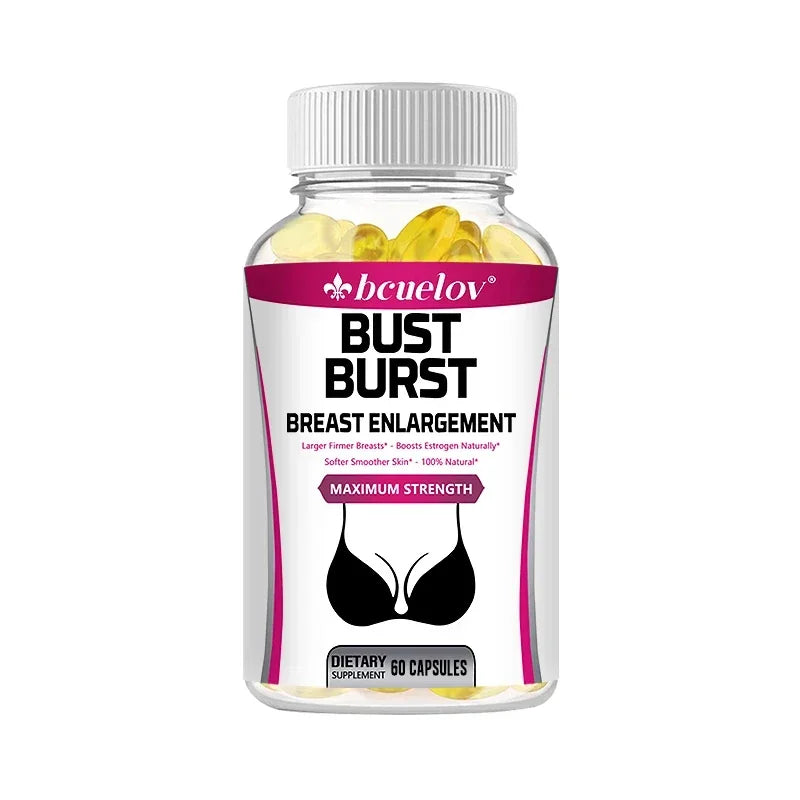 Natural Pueraria Supplement - 1000 Mg, Supports Breast Roundness, Firmness, Elasticity and Improves Women's Self-confidence
