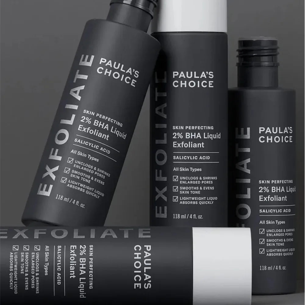 100% Authentic Paula's Choice SKIN PERFECTING 2% BHA Salicylic Acid Treatment Serum Gentle Exfoliation Smooth Skincare Essence