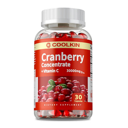 Cranberry Capsules - Beauty and Skin Care, Urinary Tract Health, Anti-aging, Eye Protection, Improve Appetite