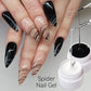 LILYCUTE Black White Spider Drawing Gel Nail Polish DIY Painting Outline Soak Off UV Gel Varnishes Wire Liner Nail Art Supplies
