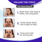 90/60/30PCS Black Nose Strips Extra Strength Nasal Strips Better Sleeping Non-Invasive Anti Snoring Strips for Adult and Child