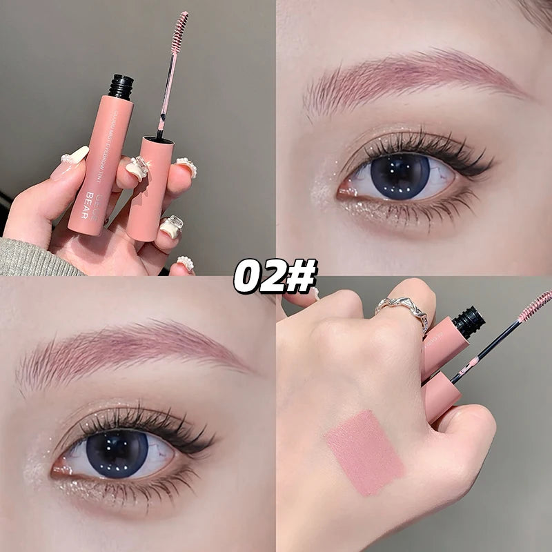 3D Eyebrow Dye Cream Long Lasting Pink Brown Color Eyebrow Mascara Tint Sweatproof Wild Brow Enhancer Cream Cosmetics Beginner